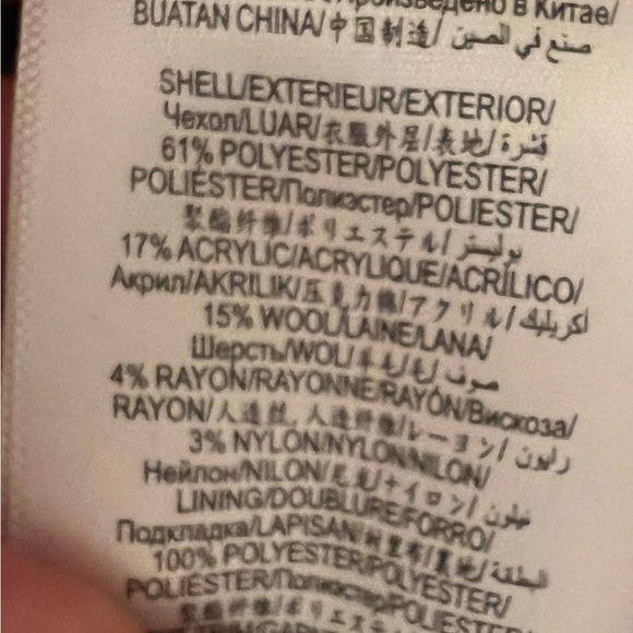 BCBG Faux Fur Hooded Jacket. Black. Size M - Picture 4 of 9